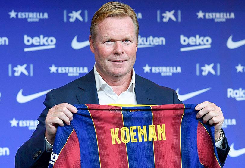 Barca sa thải HLV Ronald Koeman